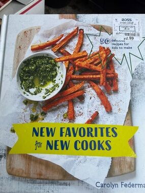 New Favorites for New Cooks Cookbook - Yellow Cover
